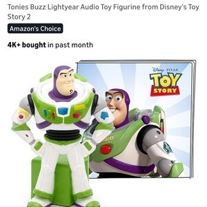 Disney Tonie Toy Story Buzz Lightyear Interactive Figure - Green, White, Purple